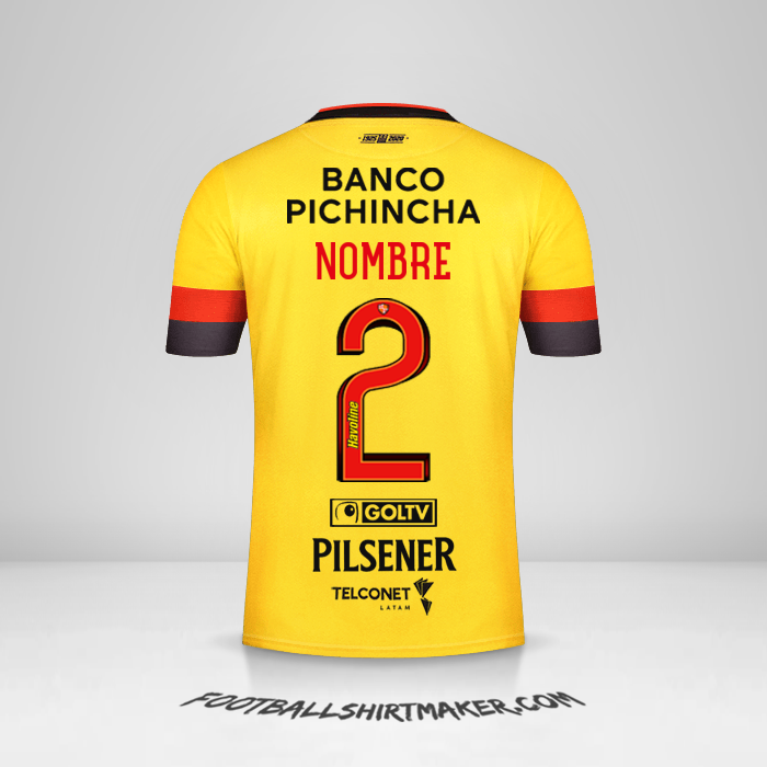Jersey Barcelona SC 2020 -  nombre - 2