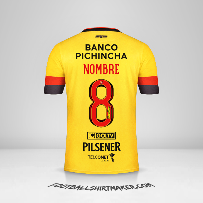 Jersey Barcelona SC 2020 -  nombre - 8
