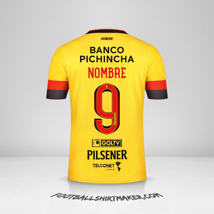 Jersey Barcelona SC 2020 -  nombre - 9
