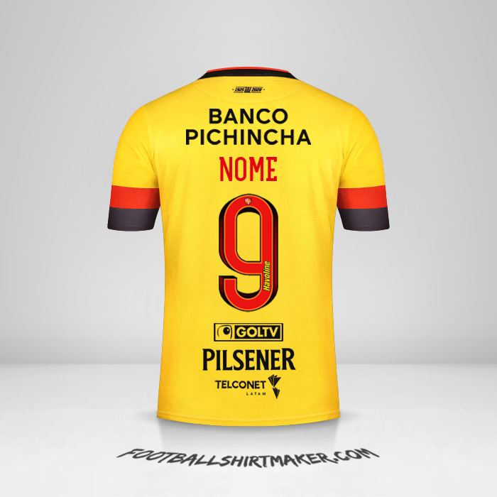 Camisola Barcelona SC 2020 -  nome - 9