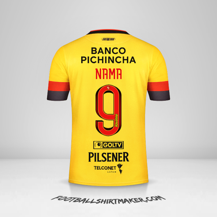 Jersey Barcelona SC 2020 -  nama - 9