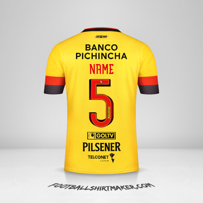 Shirt Barcelona SC 2020 -  name - 5