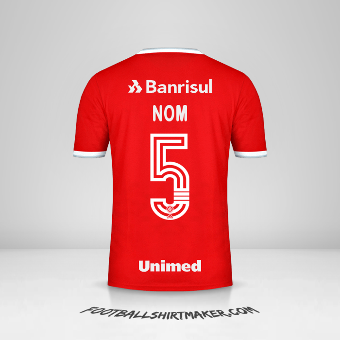 Maillot Internacional 2020 -  nom - 5