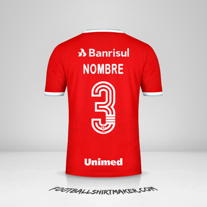 Camiseta Internacional 2020 -  nombre - 3