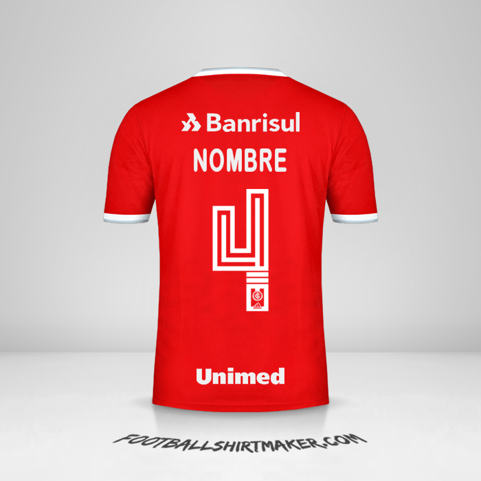 Camiseta Internacional 2020 -  nombre - 4