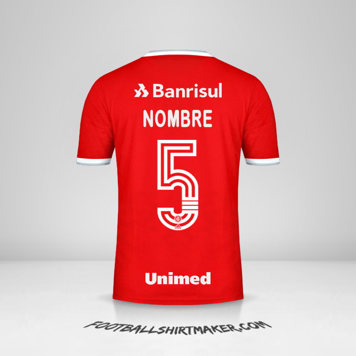 Camiseta Internacional 2020 -  nombre - 5