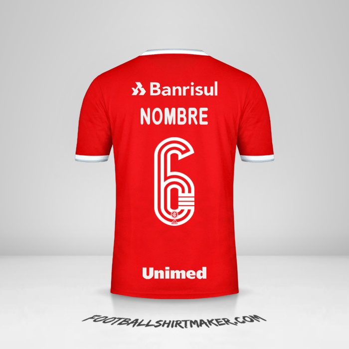 Jersey Internacional 2020 -  nombre - 6
