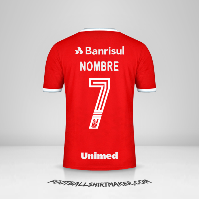 Camiseta Internacional 2020 -  nombre - 7