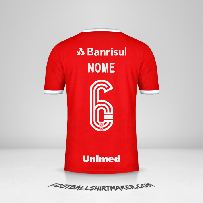 Camisola Internacional 2020 -  nome - 6