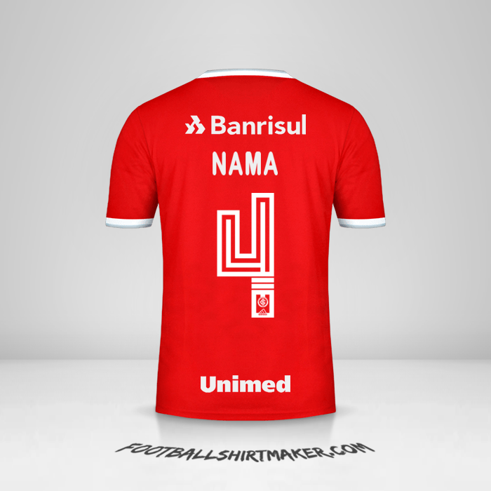 Jersey Internacional 2020 -  nama - 4