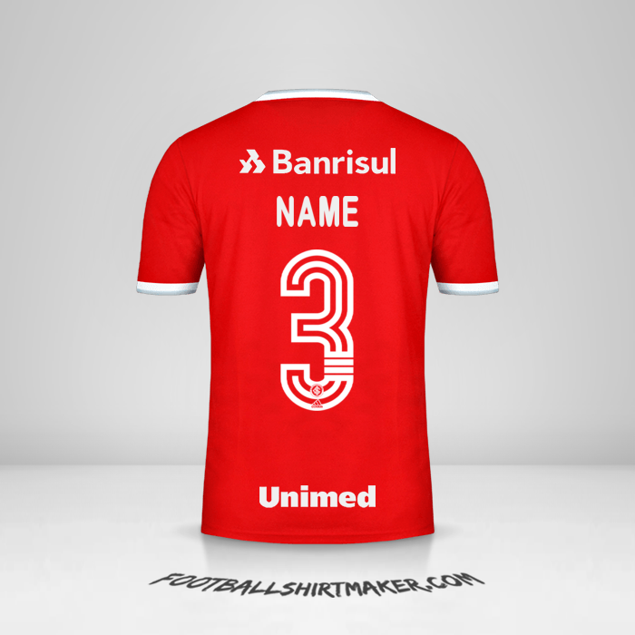 Jersey Internacional 2020 -  name - 3