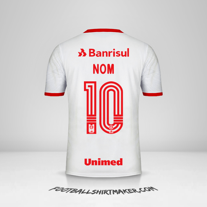 Maillot Internacional 2020 Extérieur -  nom - 10