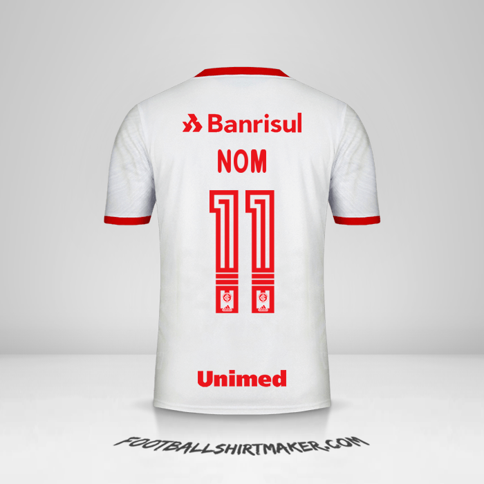 Maillot Internacional 2020 Extérieur -  nom - 11