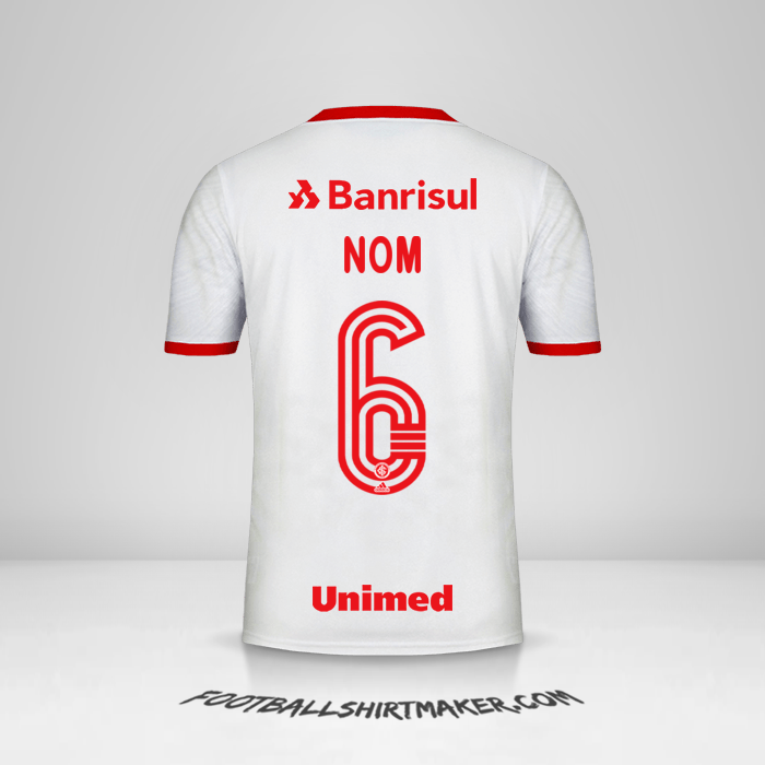 Maillot Internacional 2020 Extérieur -  nom - 6