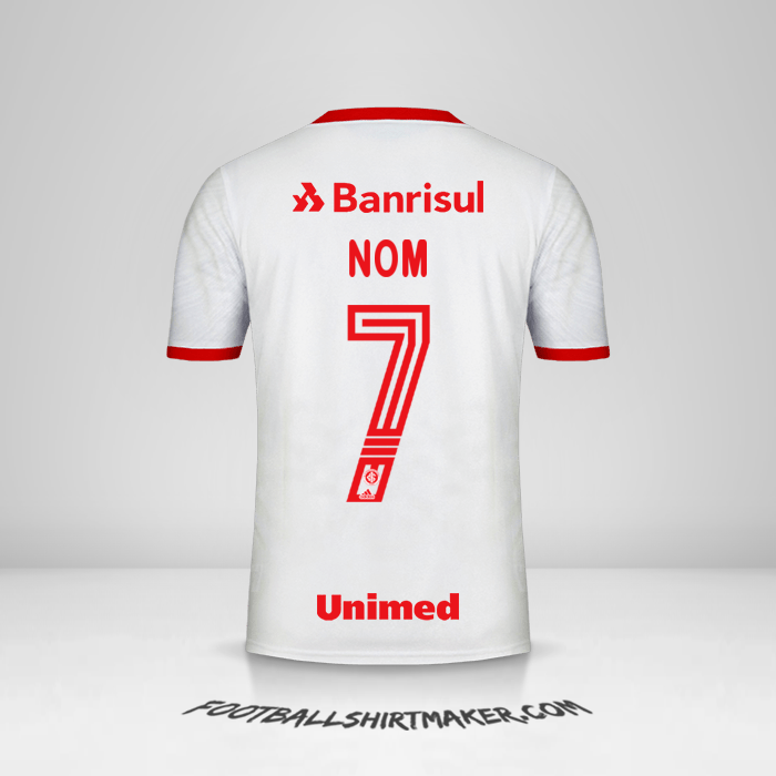 Maillot Internacional 2020 Extérieur -  nom - 7