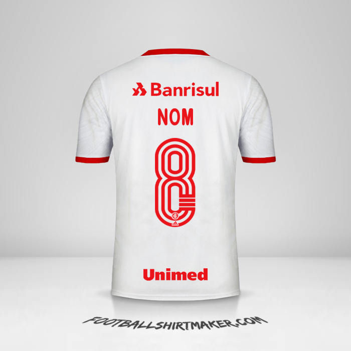 Maillot Internacional 2020 Extérieur -  nom - 8