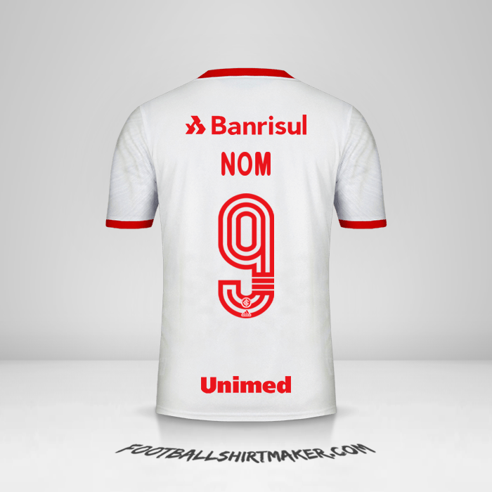 Maillot Internacional 2020 Extérieur -  nom - 9