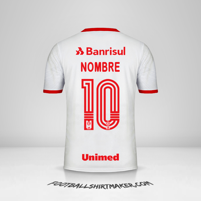 Jersey Internacional 2020 Visita -  nombre - 10
