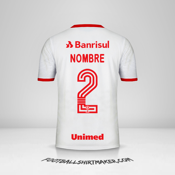 Jersey Internacional 2020 Visita -  nombre - 2