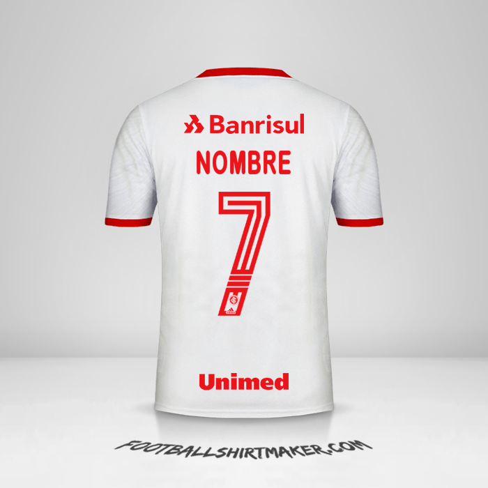 Jersey Internacional 2020 Visita -  nombre - 7