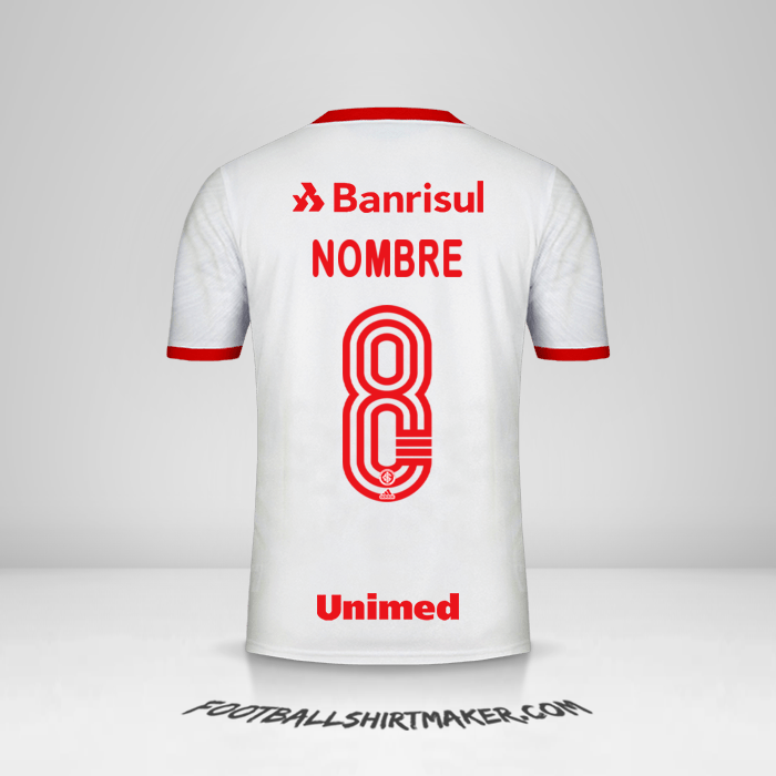 Jersey Internacional 2020 Visita -  nombre - 8