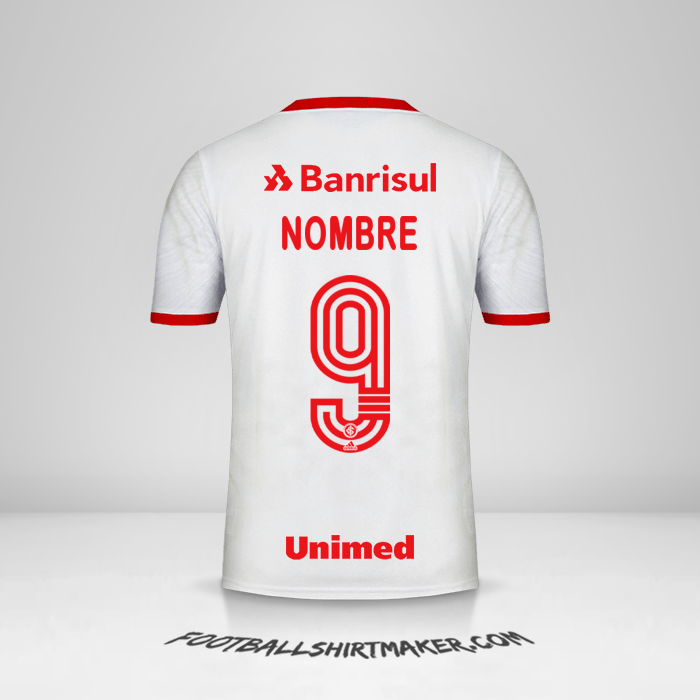 Jersey Internacional 2020 Visita -  nombre - 9