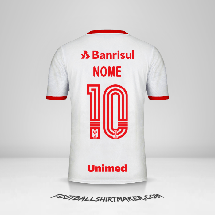 Maglia Internacional 2020 Seconda -  nome - 10