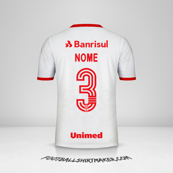 Camisa Internacional 2020 Alternativa -  nome - 3