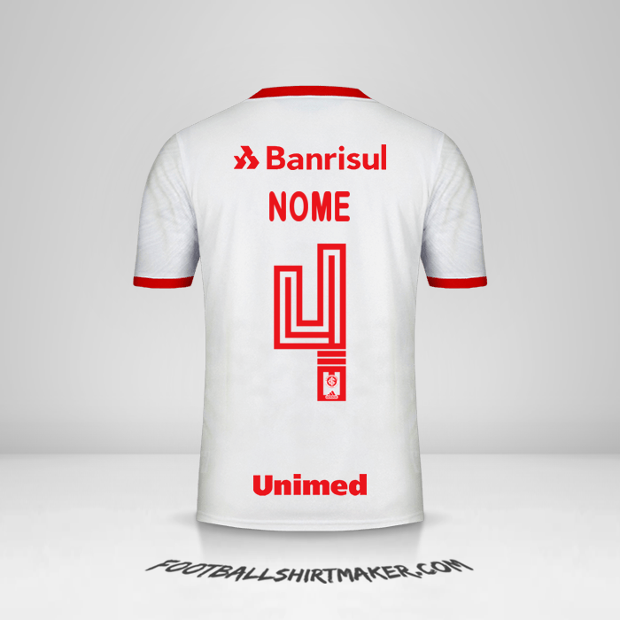 Camisa Internacional 2020 Alternativa -  nome - 4