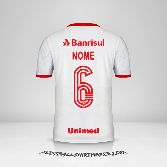 Maglia Internacional 2020 Seconda -  nome - 6