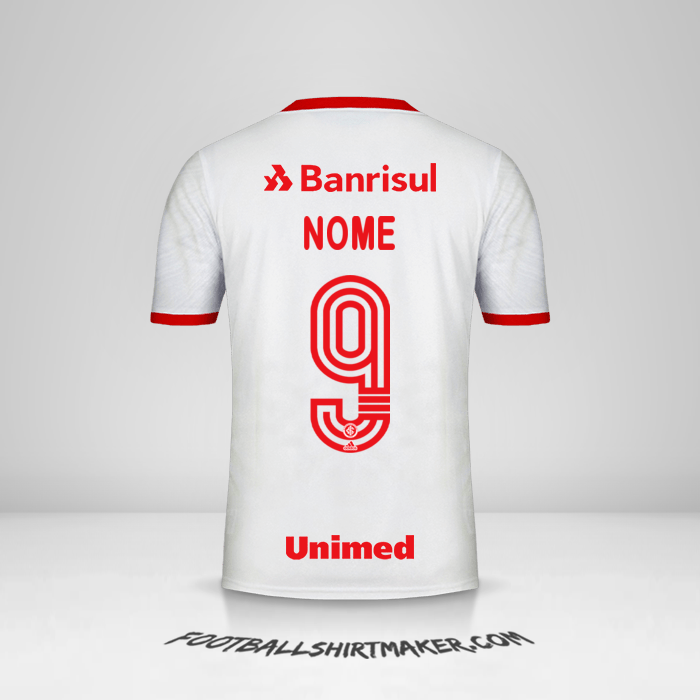 Camisa Internacional 2020 Alternativa -  nome - 9
