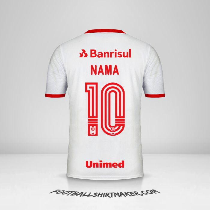 Jersey Internacional 2020 Alternatif -  nama - 10