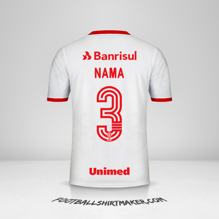 Jersey Internacional 2020 Alternatif -  nama - 3