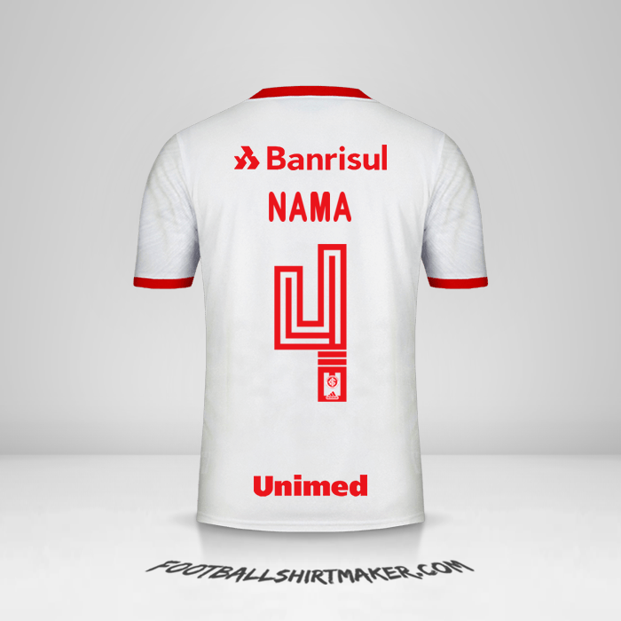 Jersey Internacional 2020 Alternatif -  nama - 4