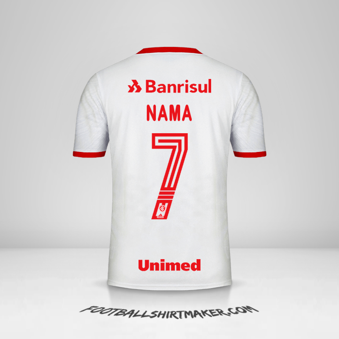 Jersey Internacional 2020 Alternatif -  nama - 7