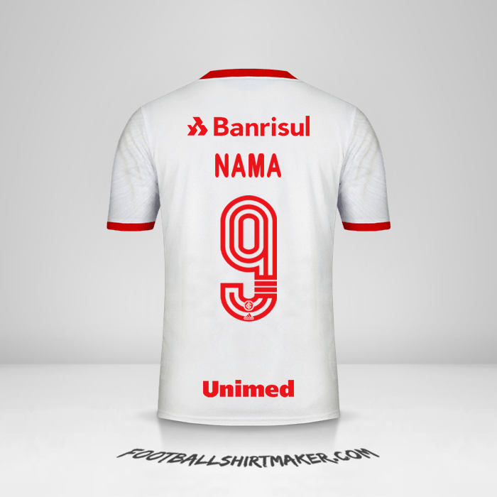 Jersey Internacional 2020 Alternatif -  nama - 9