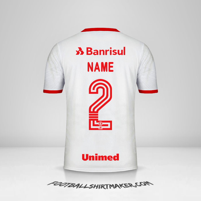 Shirt Internacional 2020 Away -  name - 2