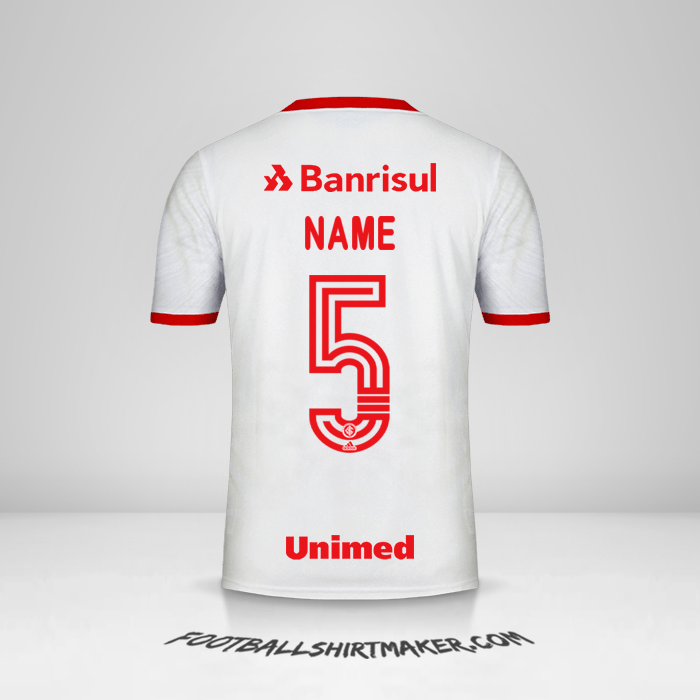 Shirt Internacional 2020 Away -  name - 5