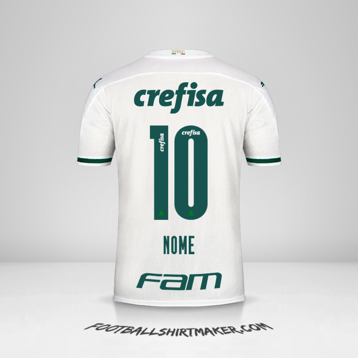 Maglia Palmeiras 2020 Seconda -  nome - 10