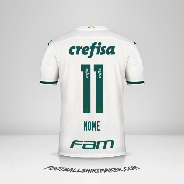 Maglia Palmeiras 2020 Seconda -  nome - 11