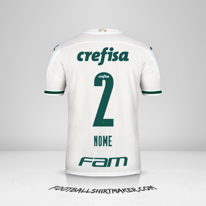 Maglia Palmeiras 2020 Seconda -  nome - 2