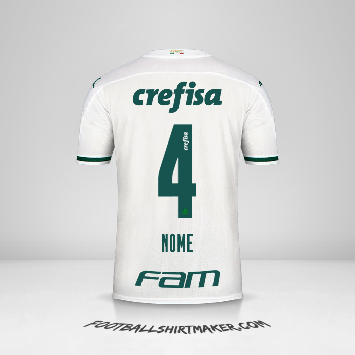 Maglia Palmeiras 2020 Seconda -  nome - 4
