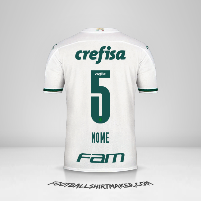 Maglia Palmeiras 2020 Seconda -  nome - 5