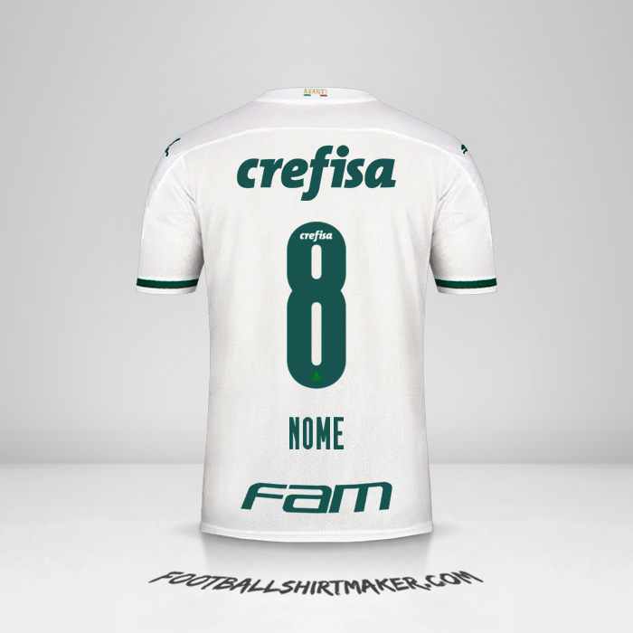 Maglia Palmeiras 2020 Seconda -  nome - 8