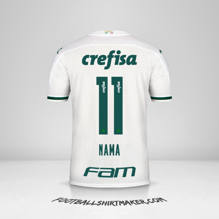 Jersey Palmeiras 2020 Alternatif -  nama - 11
