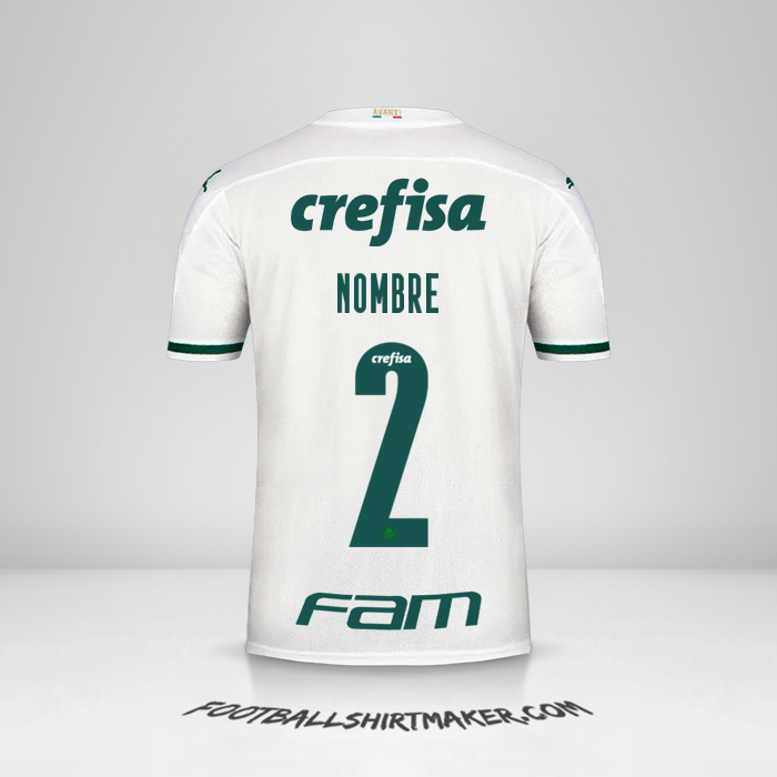 Jersey Palmeiras Libertadores 2020 Visita -  nombre - 2