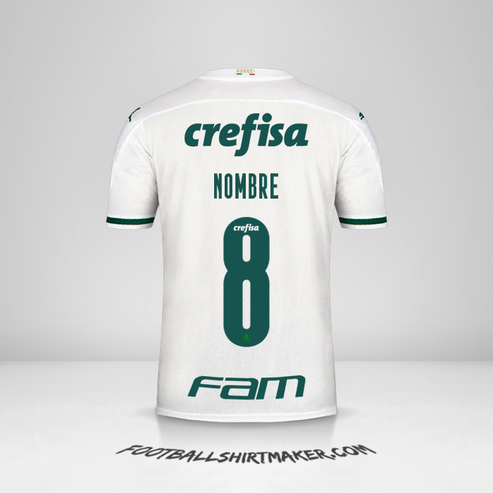 Jersey Palmeiras Libertadores 2020 Visita -  nombre - 8