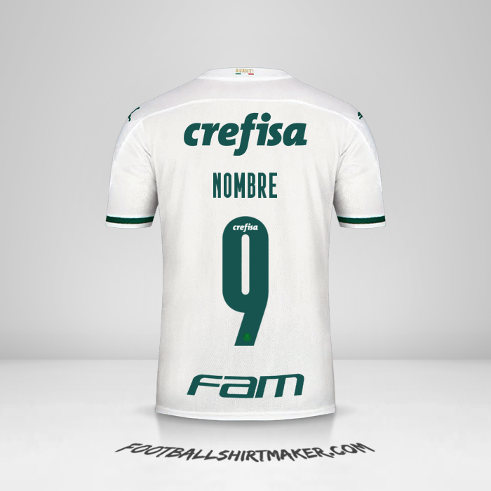 Jersey Palmeiras Libertadores 2020 Visita -  nombre - 9
