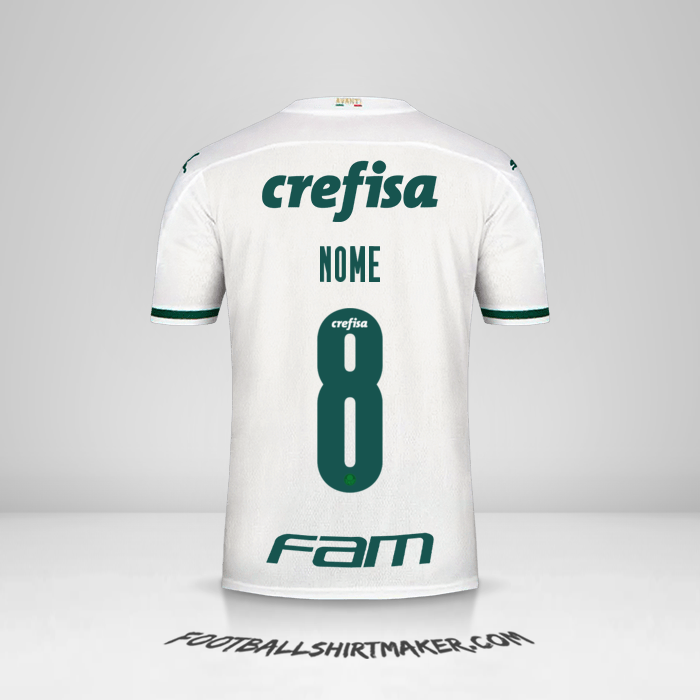 Maglia Palmeiras Libertadores 2020 Seconda -  nome - 8