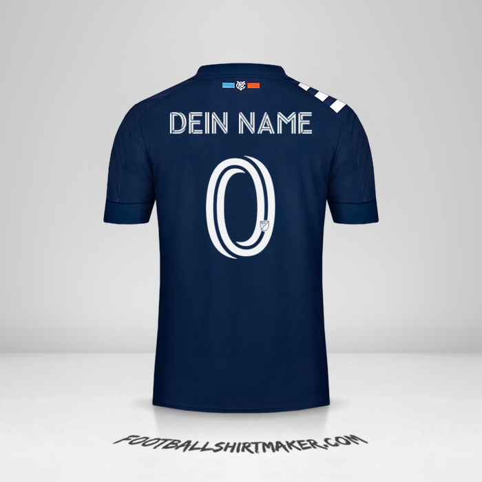 Trikot New York City FC 2020 II -  dein name - 0